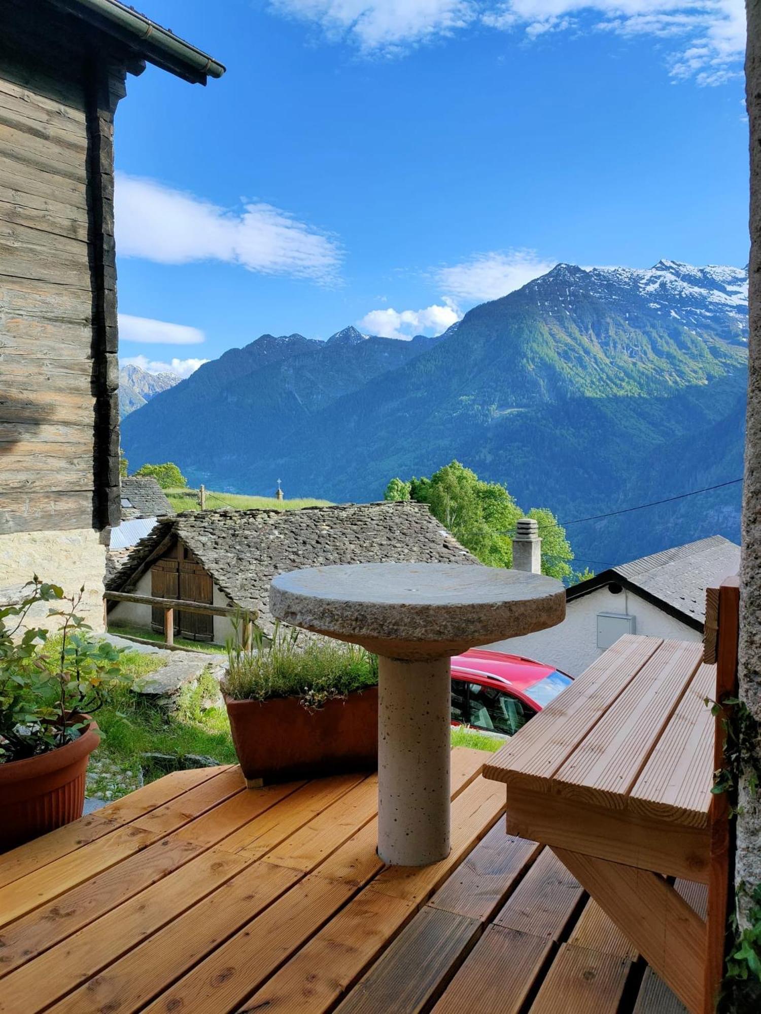 Appartamento Accogliente Di Montagna A Cavagnago Faido Exterior photo
